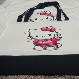 Hello Kitty  Swet Shirt WithTote Bag with Black Handles